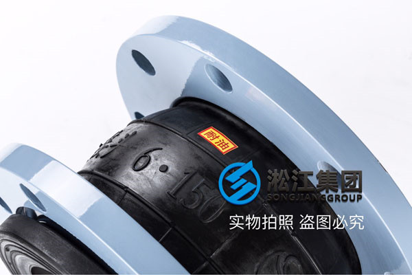 上海淞江集团DN200-PN25丁腈橡胶接头球体上有耐油标签吗？